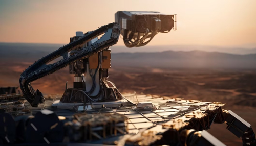 Machinery shapes the landscape in nature re