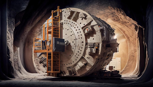 Tunnel boring machine re